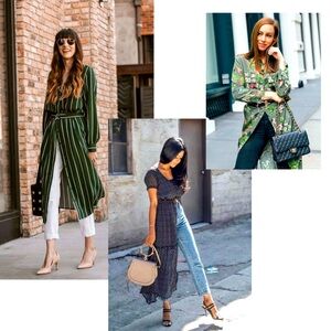 Tory Burch Dotted Windowpane Knit Midi Shirt Dress Size 4